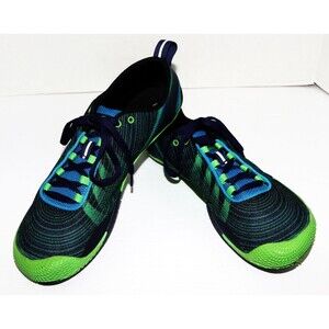 Merrell Vapor Glove 2 Barefoot Trail Running Shoes Men's 8 US Racer Blue Green